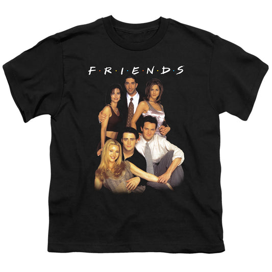 FRIENDS : STAND TOGETHER S\S YOUTH 18\1 Black XL