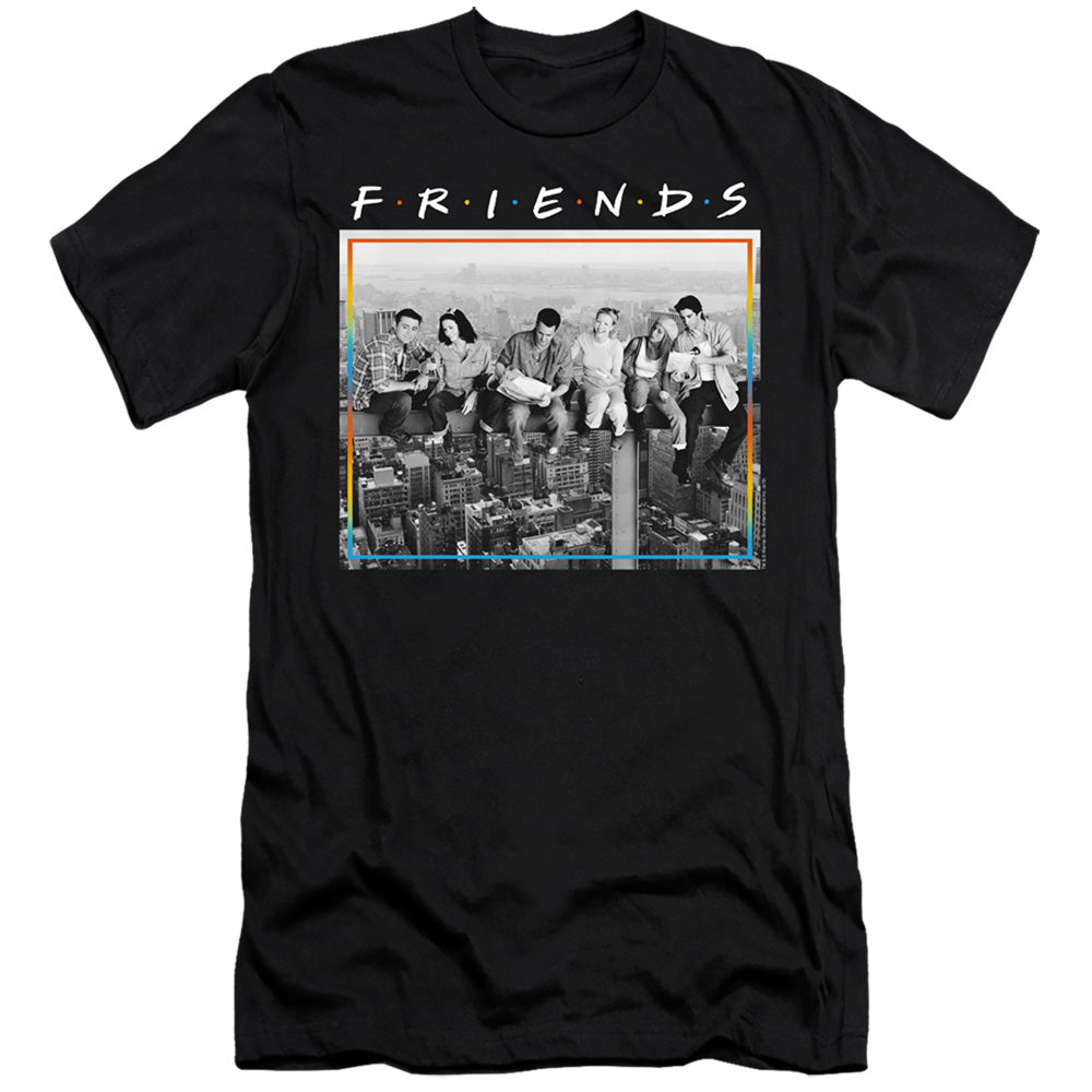 FRIENDS : LUNCH BREAK  PREMIUM CANVAS ADULT SLIM FIT 30\1 Black SM