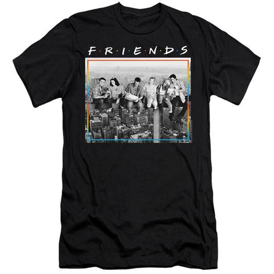 FRIENDS : LUNCH BREAK  PREMIUM CANVAS ADULT SLIM FIT 30\1 Black SM