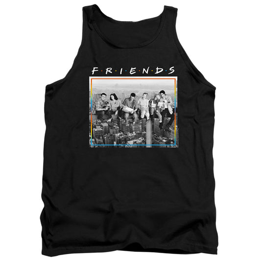 FRIENDS : LUNCH BREAK ADULT TANK Black MD