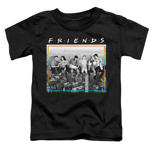 FRIENDS : LUNCH BREAK S\S TODDLER TEE Black LG (4T)