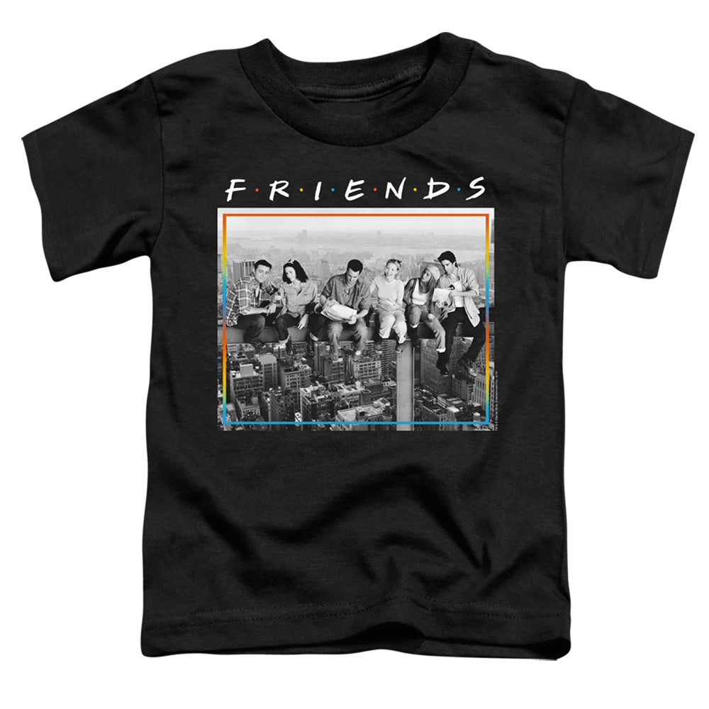 FRIENDS : LUNCH BREAK S\S TODDLER TEE Black SM (2T)