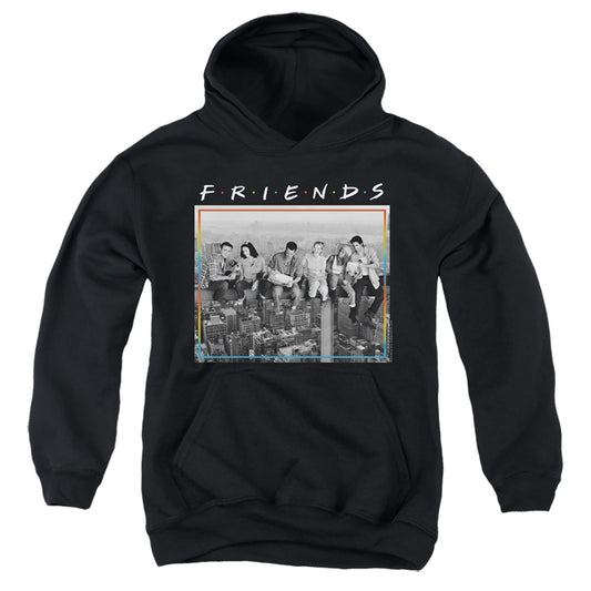 FRIENDS : LUNCH BREAK YOUTH PULL OVER HOODIE Black LG