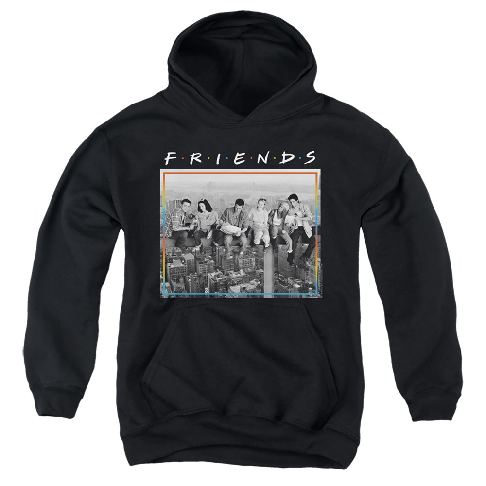 FRIENDS : LUNCH BREAK YOUTH PULL OVER HOODIE Black MD