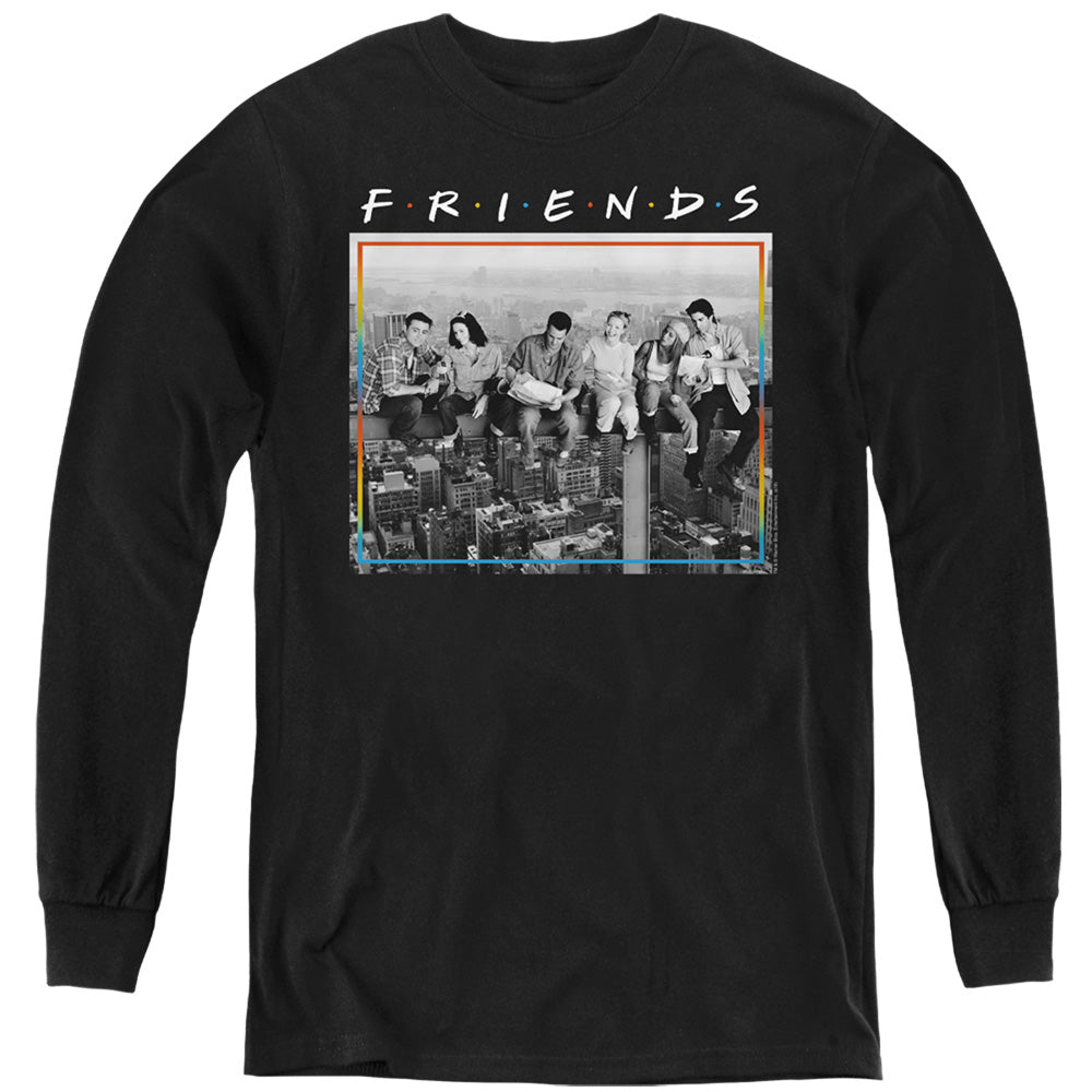 FRIENDS : LUNCH BREAK L\S YOUTH Black LG