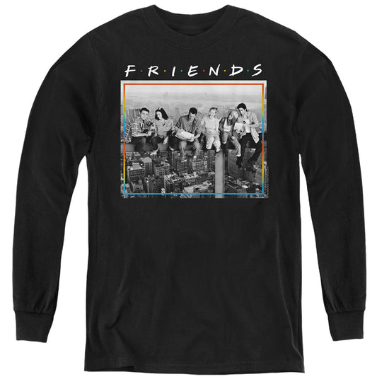 FRIENDS : LUNCH BREAK L\S YOUTH Black XL