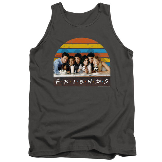 FRIENDS : SODA FOUNTAIN ADULT TANK Charcoal LG