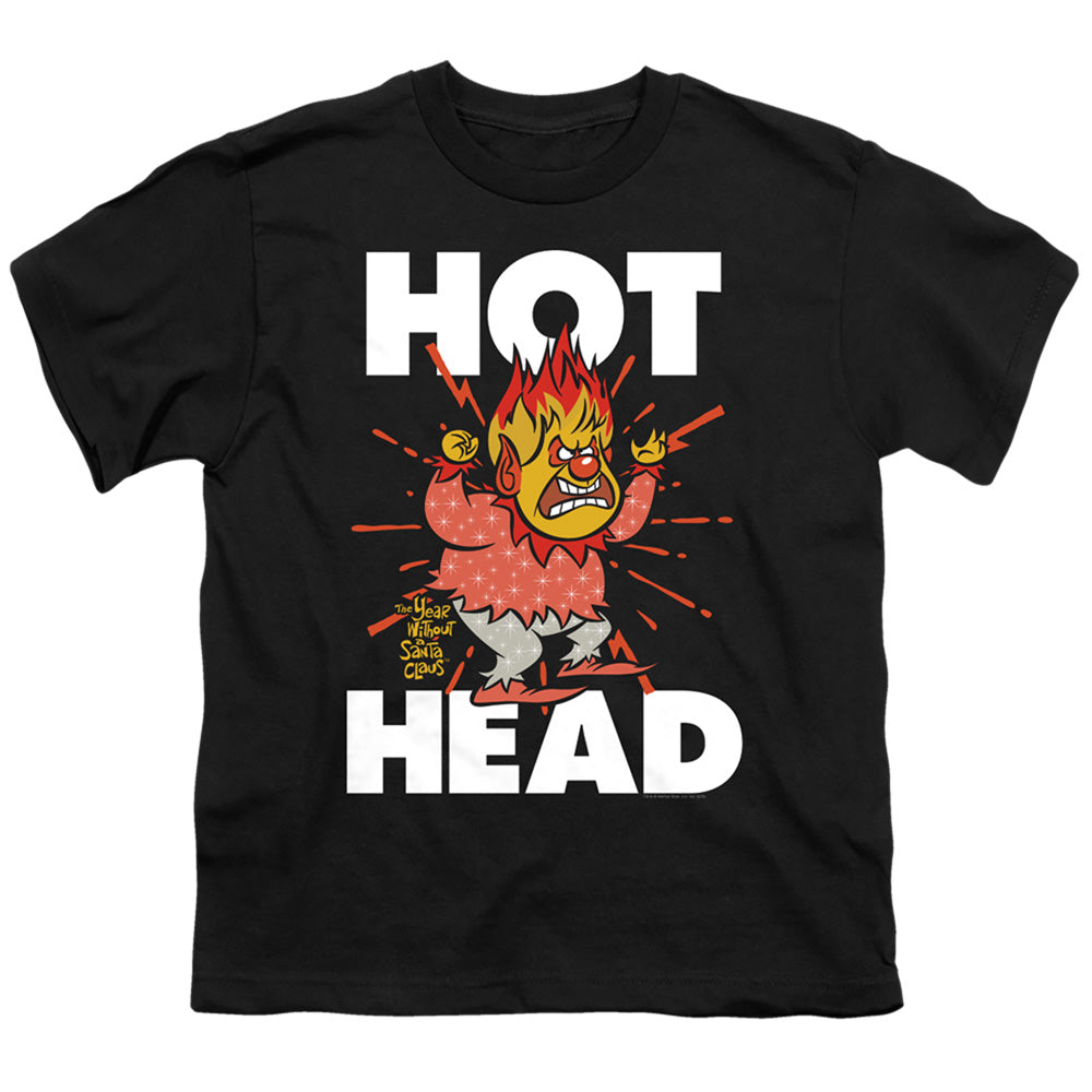 THE YEAR WITHOUT A SANTA CLAUS : HOT HEAD S\S YOUTH 18\1 Black XL