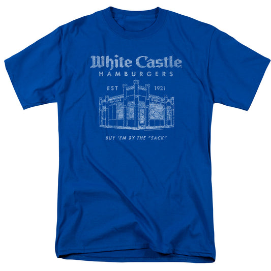 WHITE CASTLE : BY THE SACK S\S ADULT 18\1 Royal Blue 4X