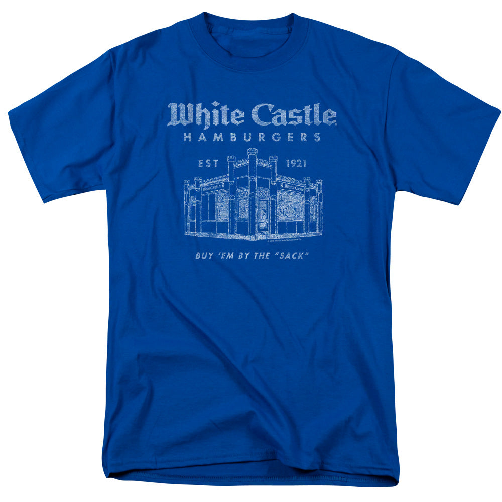 WHITE CASTLE : BY THE SACK S\S ADULT 18\1 Royal Blue 3X