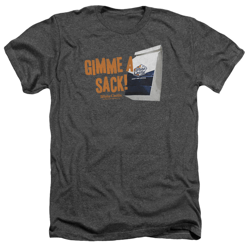 WHITE CASTLE : GIMMIE A SACK ADULT HEATHER CHARCOAL SM