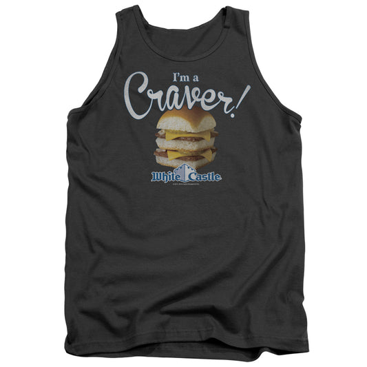 WHITE CASTLE : CRAVER ADULT TANK CHARCOAL 2X