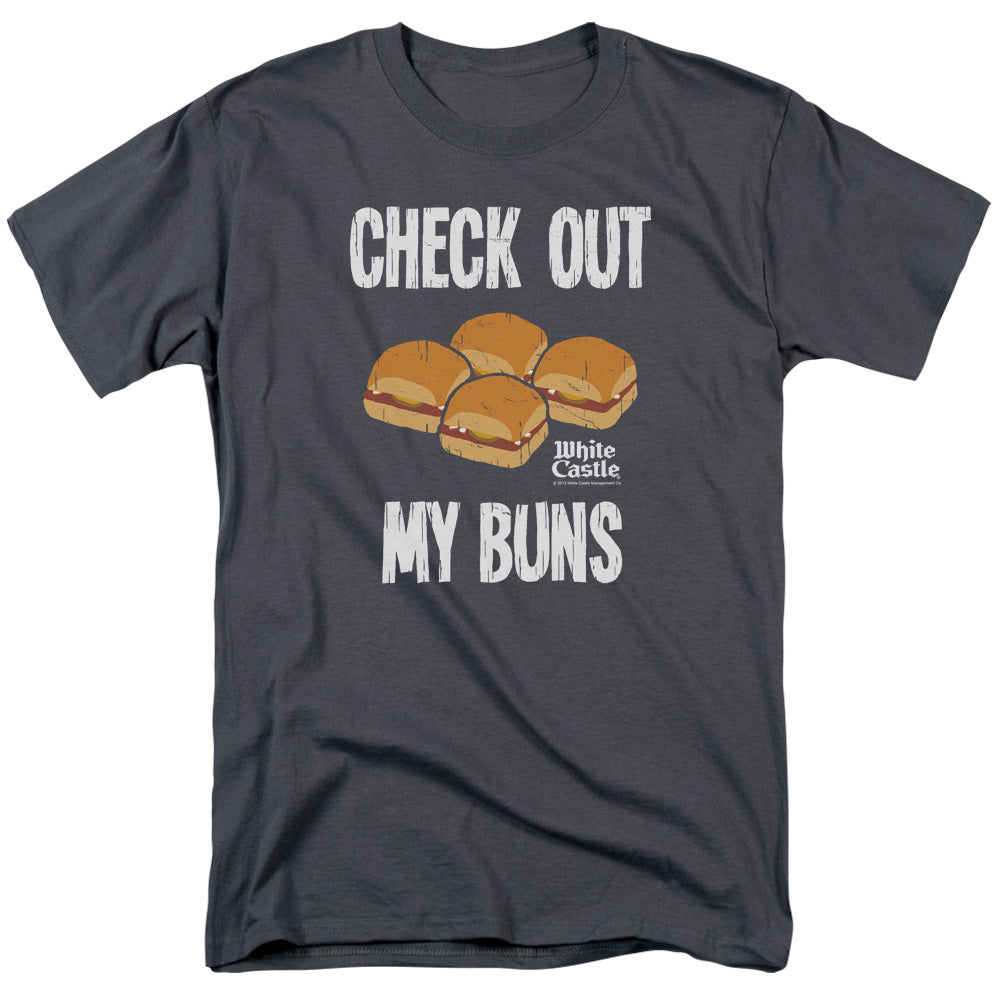 WHITE CASTLE : MY BUNS S\S ADULT 18\1 CHARCOAL XL