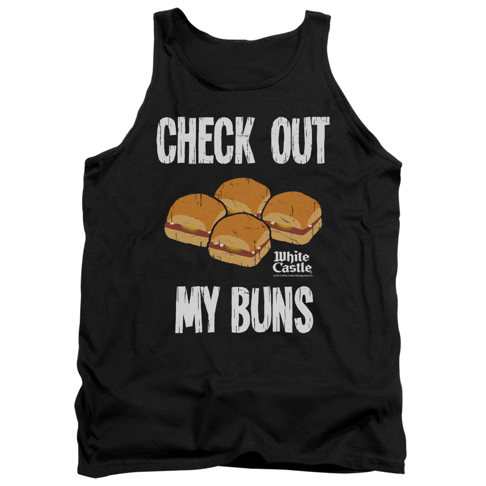 WHITE CASTLE : MY BUNS ADULT TANK Black SM