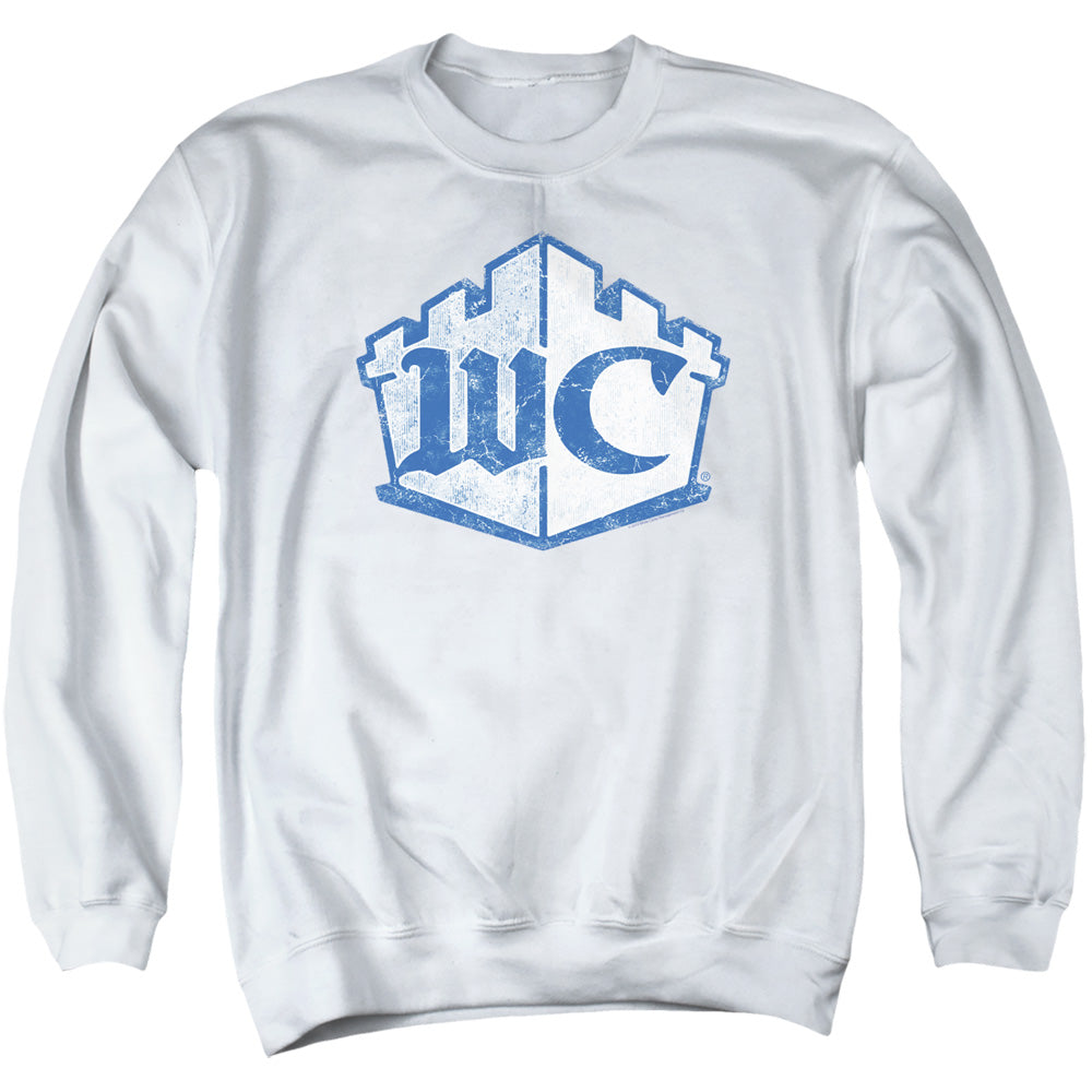 WHITE CASTLE : MONOGRAM ADULT CREW SWEAT White 2X