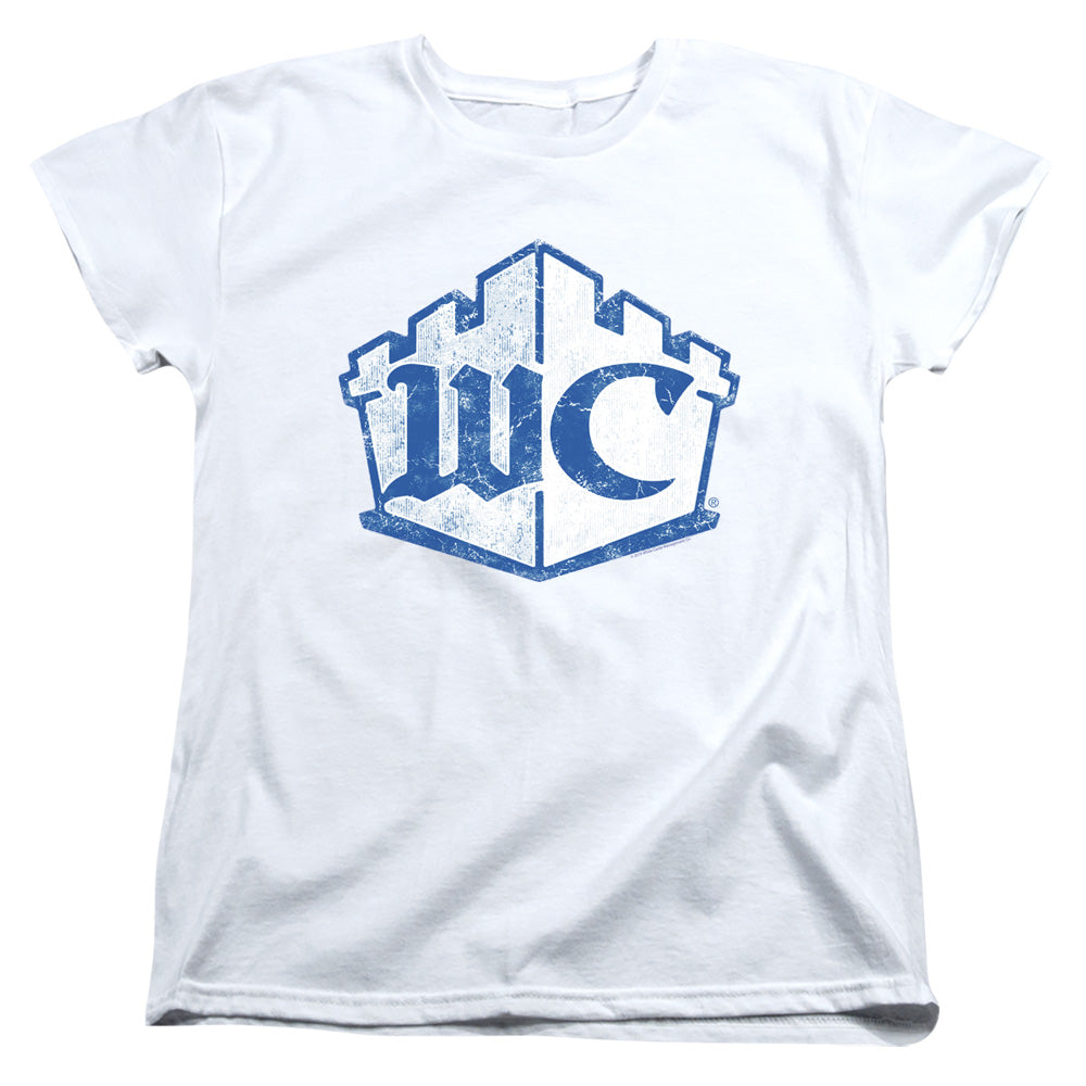 WHITE CASTLE : MONOGRAM S\S WOMENS TEE White 2X