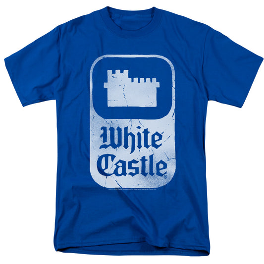 WHITE CASTLE : CLASSIC LOGO S\S ADULT 18\1 Royal Blue LG