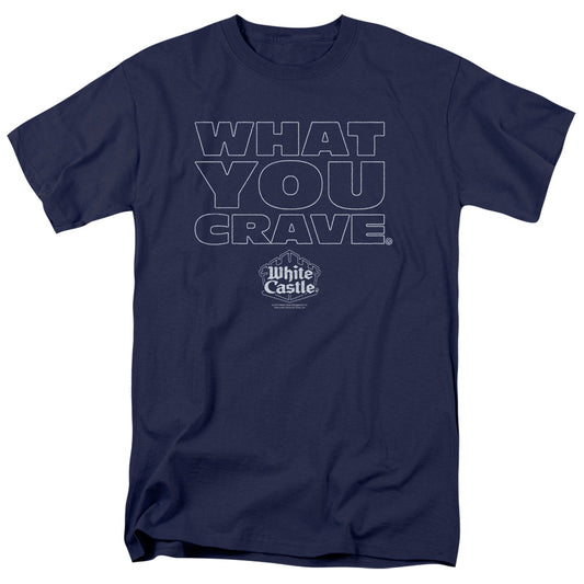 WHITE CASTLE : CRAVING S\S ADULT 18\1 Navy 2X