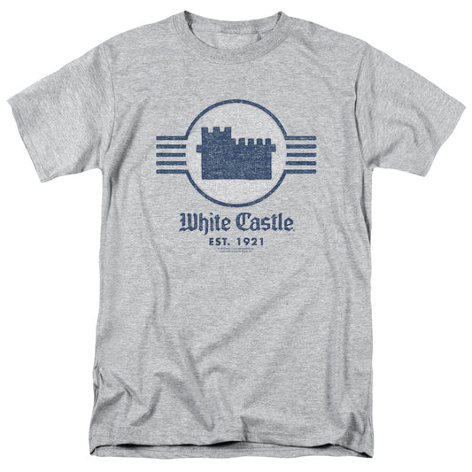 WHITE CASTLE : EMBLEM S\S ADULT 18\1 Athletic Heather XL