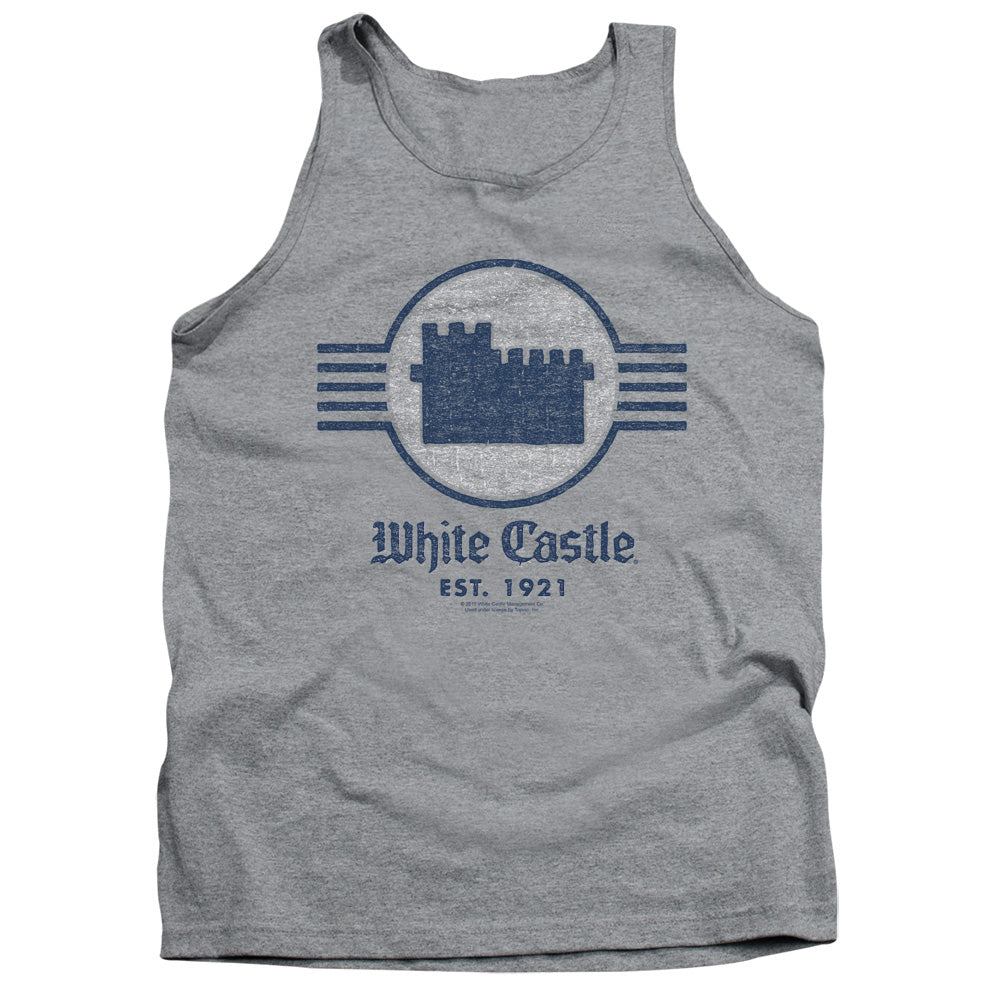 WHITE CASTLE : EMBLEM ADULT TANK Athletic Heather XL