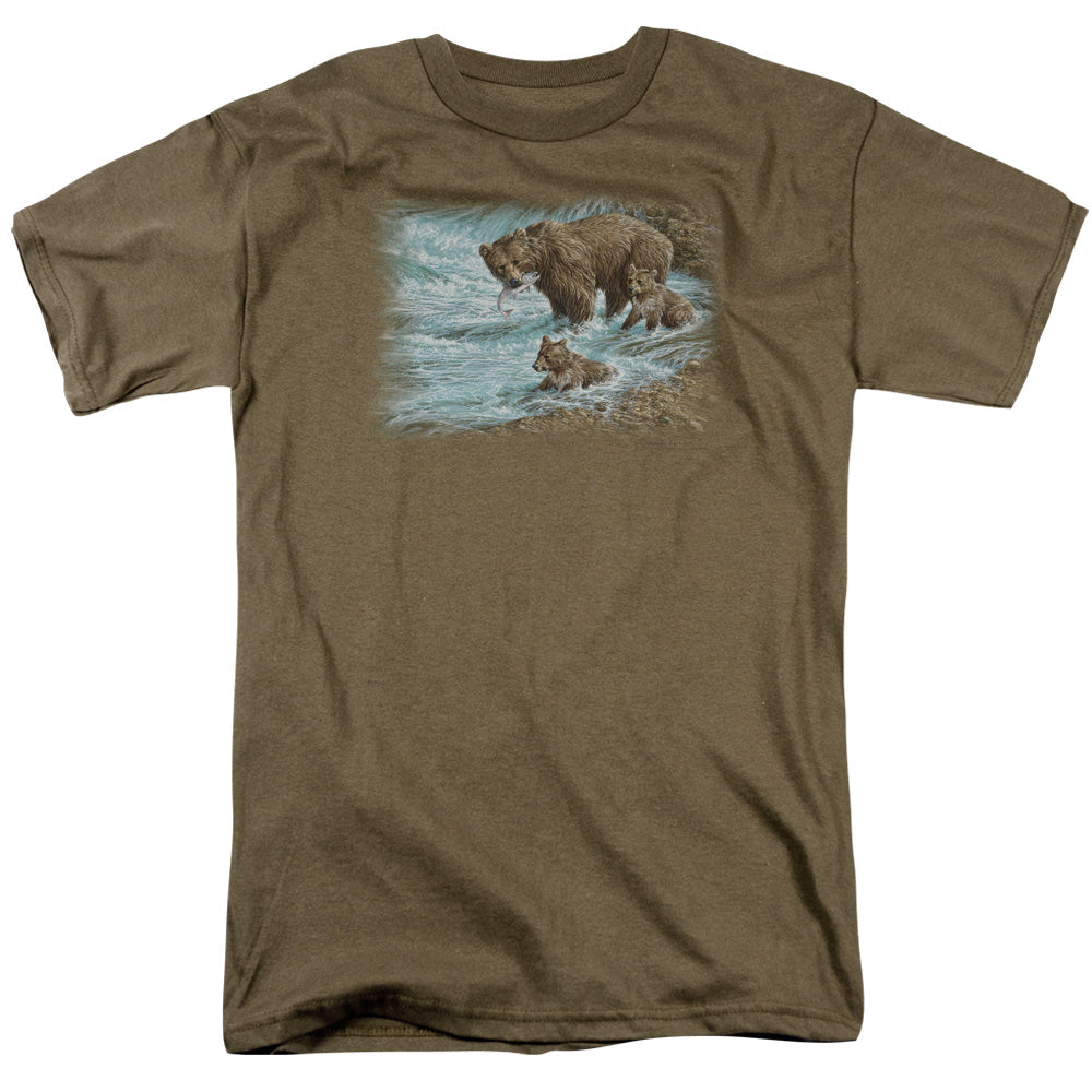 WILDLIFE : ALASKAN BROWN BEAR S\S ADULT 18\1 SAFARI GREEN SM