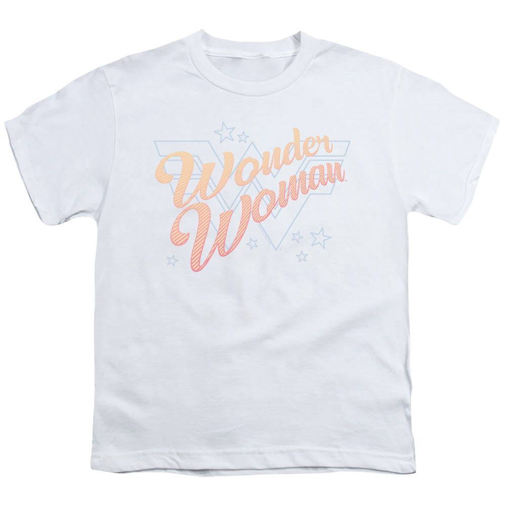 WONDER WOMAN 84 : WONDER LINES S\S YOUTH 18\1 White XL