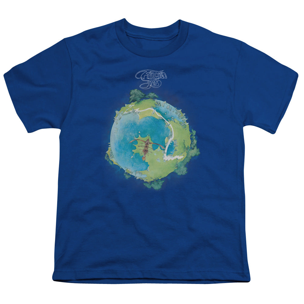 YES : FRAGILE COVER S\S YOUTH 18\1 Royal Blue XL