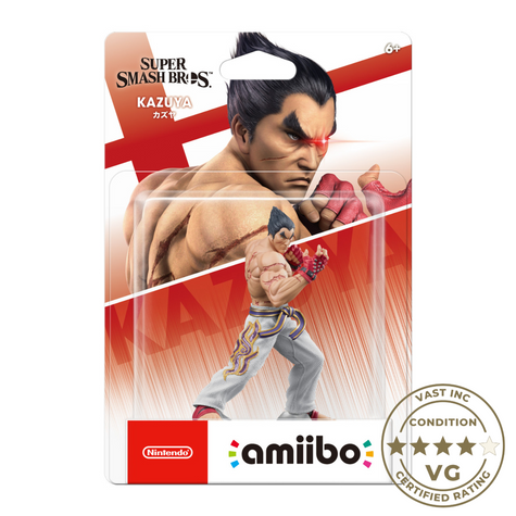 amiibo: Super Smash Bros Series - Kazuya -- Condition: Very Good