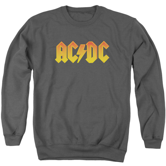 AC\DC : LOGO ADULT CREW SWEAT Charcoal 2X