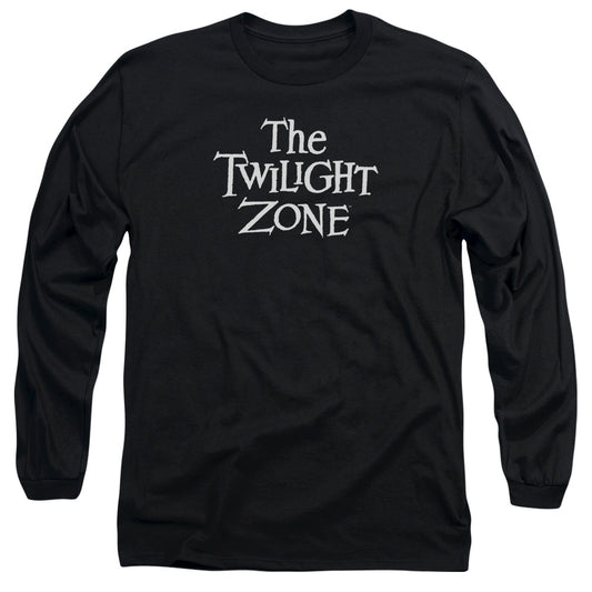 TWILIGHT ZONE : LOGO L\S ADULT T SHIRT 18\1 BLACK 2X