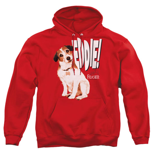 FRASIER : EDDIE ADULT PULL OVER HOODIE Red 2X