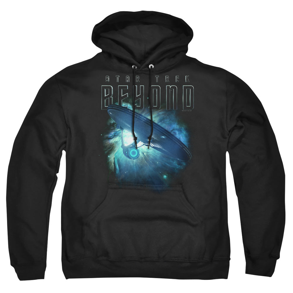 STAR TREK BEYOND : VOYAGE ADULT PULL OVER HOODIE Black 2X