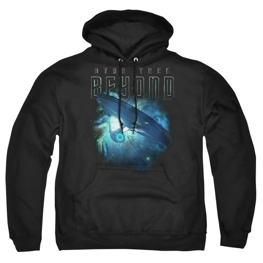 STAR TREK BEYOND : VOYAGE ADULT PULL OVER HOODIE Black XL