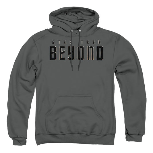 STAR TREK BEYOND : STAR TREK BEYOND ADULT PULL OVER HOODIE Charcoal SM