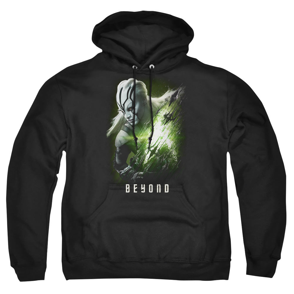 STAR TREK BEYOND : JAYLAH POSTER ADULT PULL OVER HOODIE Black MD