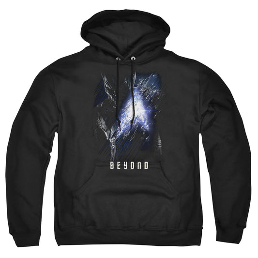 STAR TREK BEYOND : KRALL POSTER ADULT PULL OVER HOODIE Black 2X