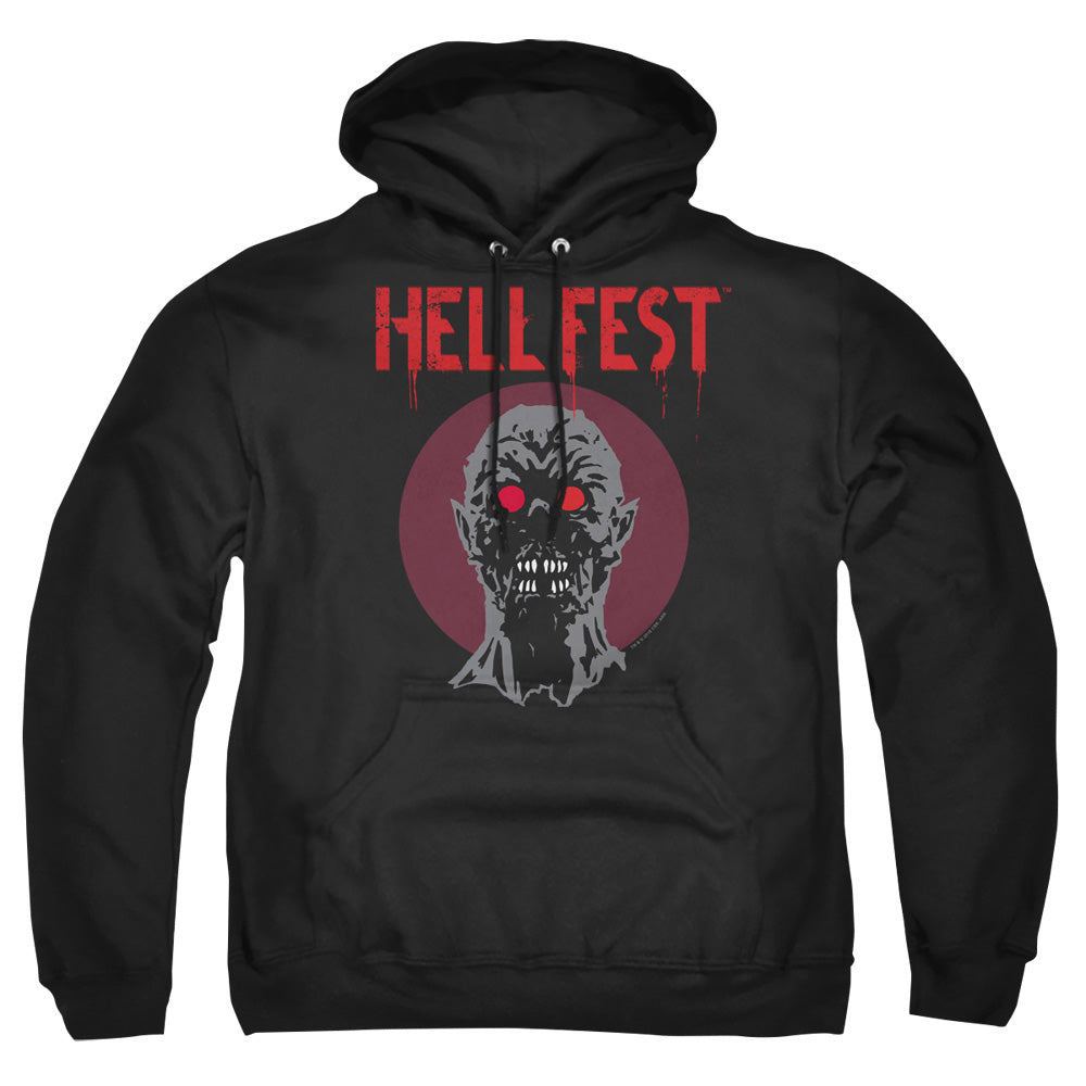 HELL FEST : LOGO ADULT PULL OVER HOODIE Black 3X