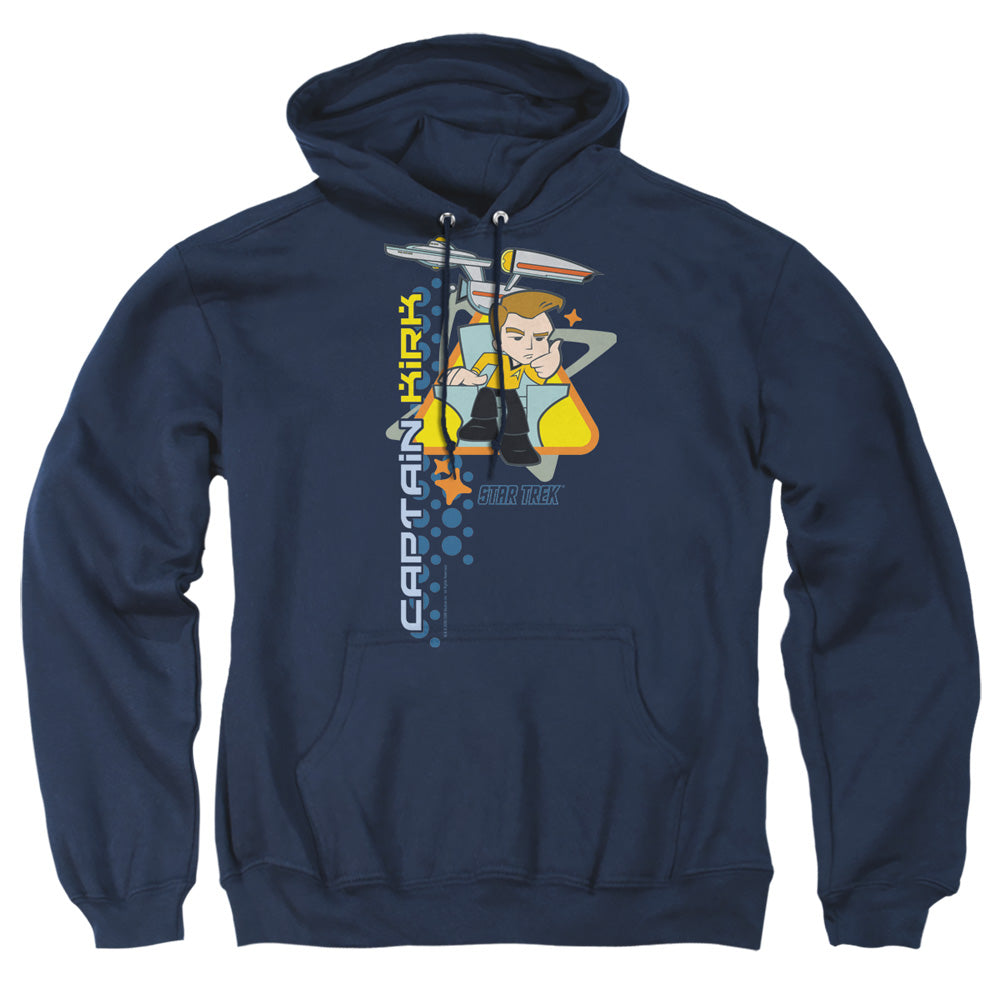 QUOGS : CAPTAIN'S CHAIR ADULT PULL OVER HOODIE Navy LG