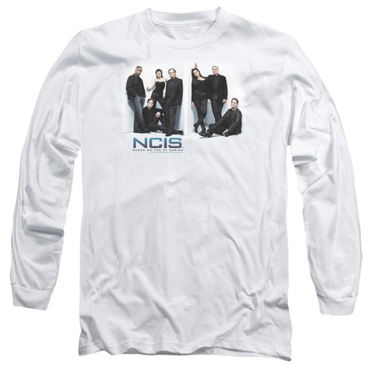 NCIS : WHITE ROOM L\S ADULT T SHIRT 18\1 WHITE 2X