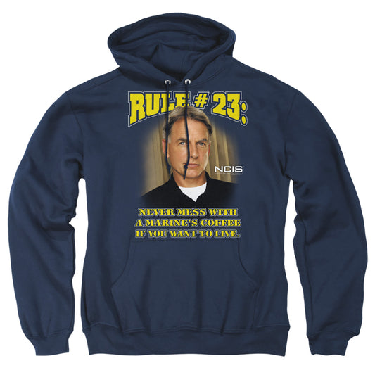 NCIS : RULE 23 ADULT PULL OVER HOODIE Navy 2X