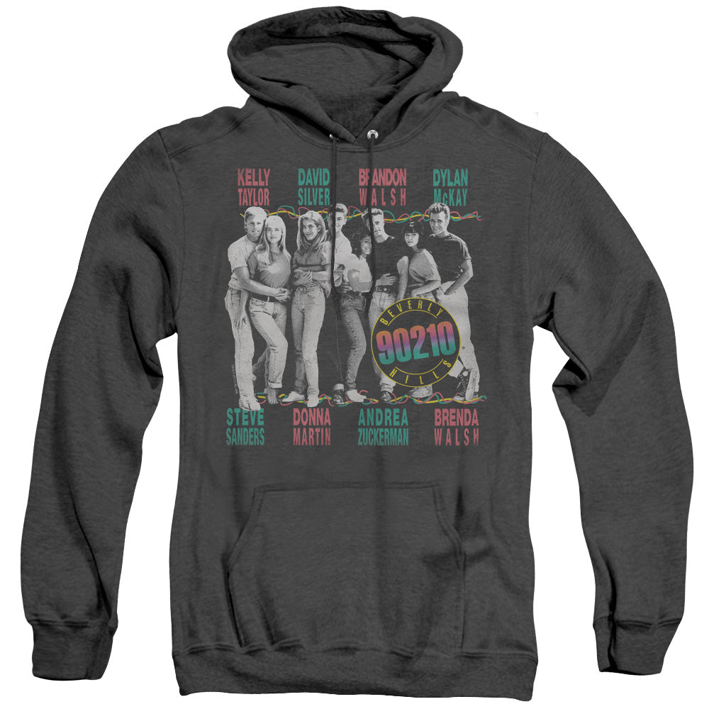 90210 : WE GOT IT ADULT HEATHER HOODIE BLACK 2X