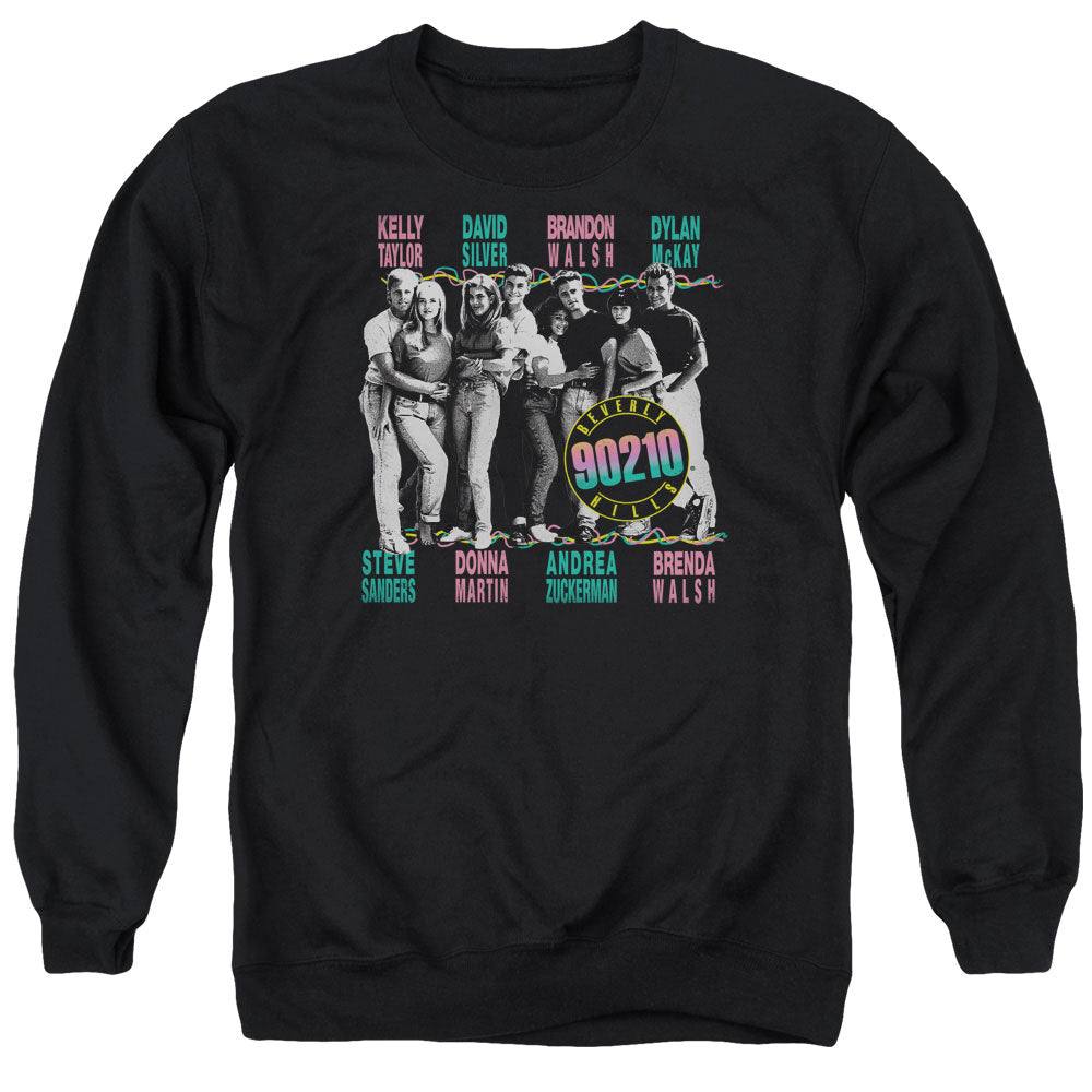 90210 : WE GOT IT ADULT CREW NECK SWEATSHIRT BLACK 3X