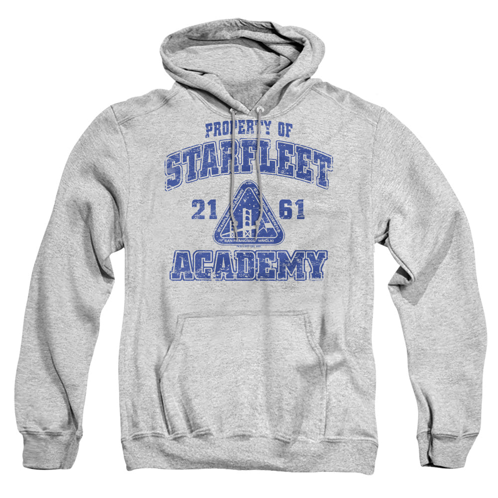 STAR TREK : OLD SCHOOL ADULT PULL OVER HOODIE Athletic Heather 2X