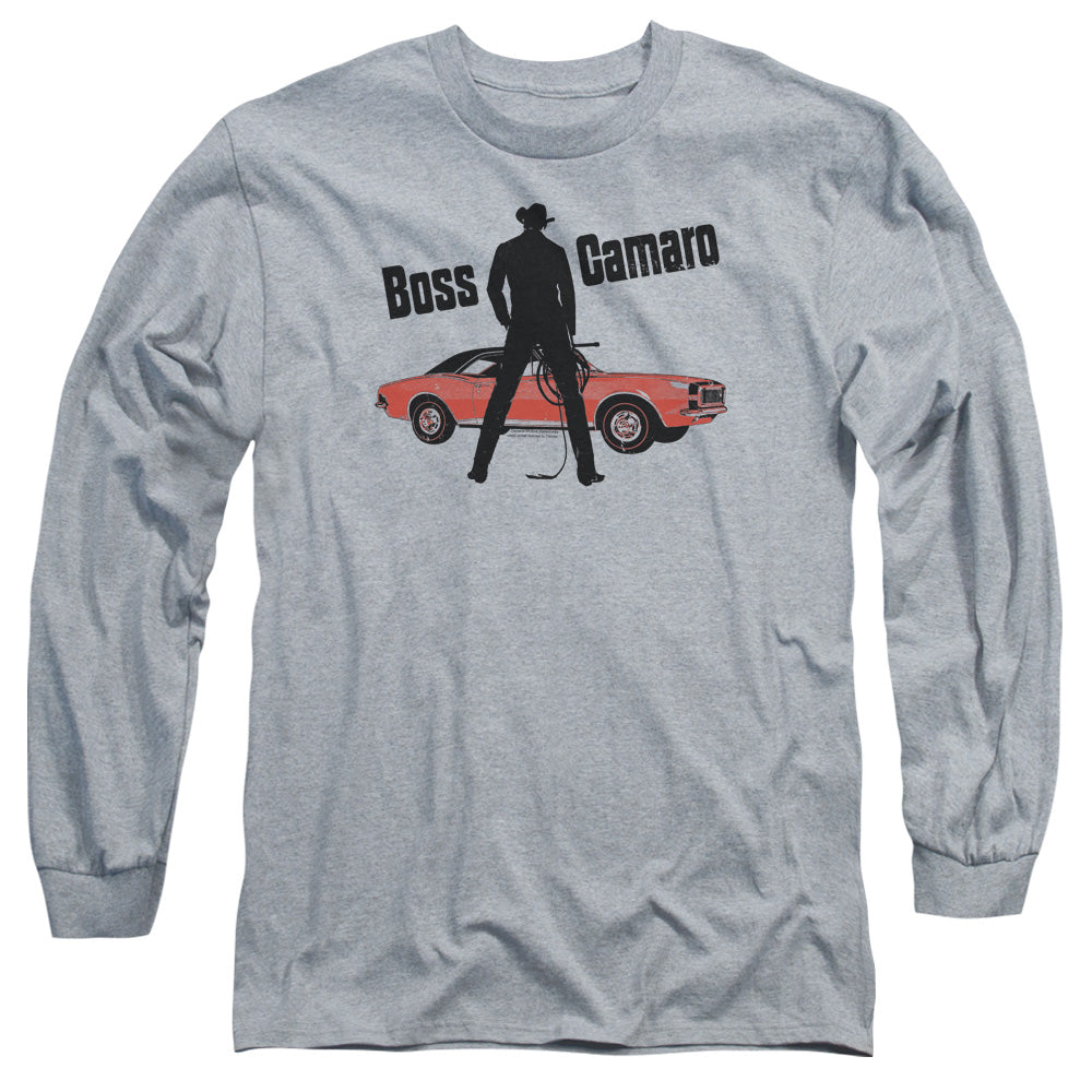 CHEVROLET : BOSS L\S ADULT T SHIRT 18\1 Athletic Heather 2X