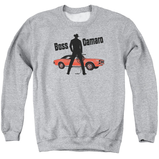 CHEVROLET : BOSS ADULT CREW SWEAT Athletic Heather 2X