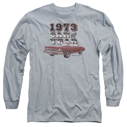 CHEVROLET : CAR OF THE YEAR L\S ADULT T SHIRT 18\1 Athletic Heather MD