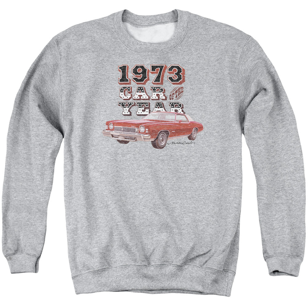 CHEVROLET : CAR OF THE YEAR ADULT CREW SWEAT Athletic Heather XL