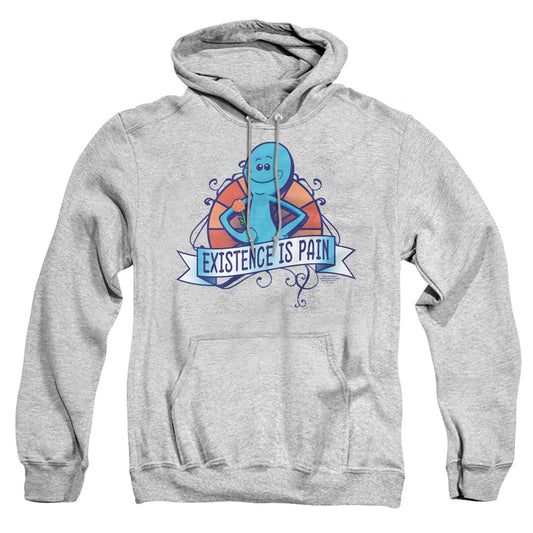 RICK AND MORTY : EXISTENCE IS PAIN ADULT PULL OVER HOODIE Athletic Heather 2X