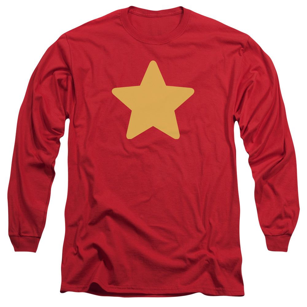 STEVEN UNIVERSE : STAR L\S ADULT T SHIRT 18\1 Red 2X