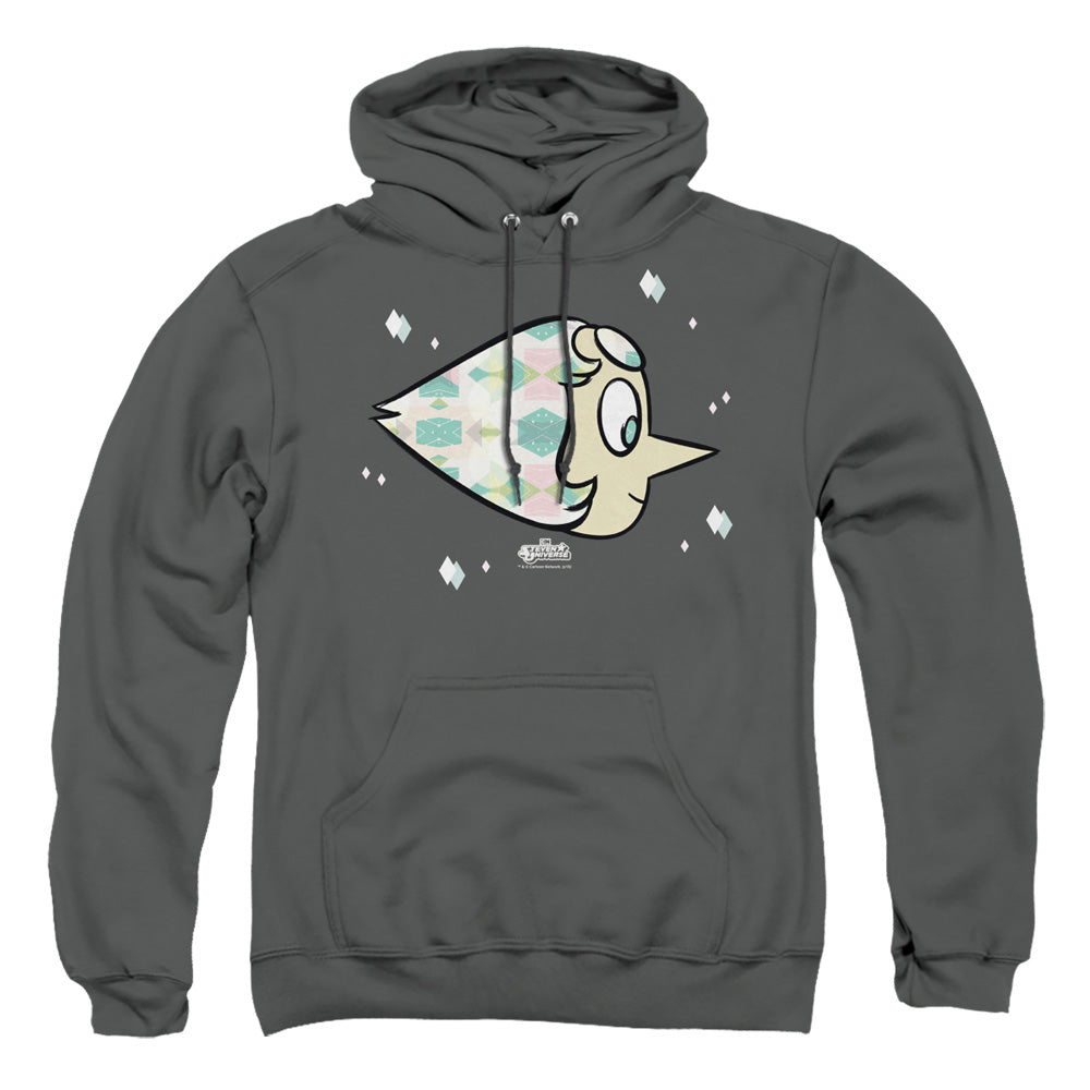 STEVEN UNIVERSE : PEARL ADULT PULL OVER HOODIE Charcoal 2X